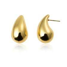 Gold stainlee steel earrings