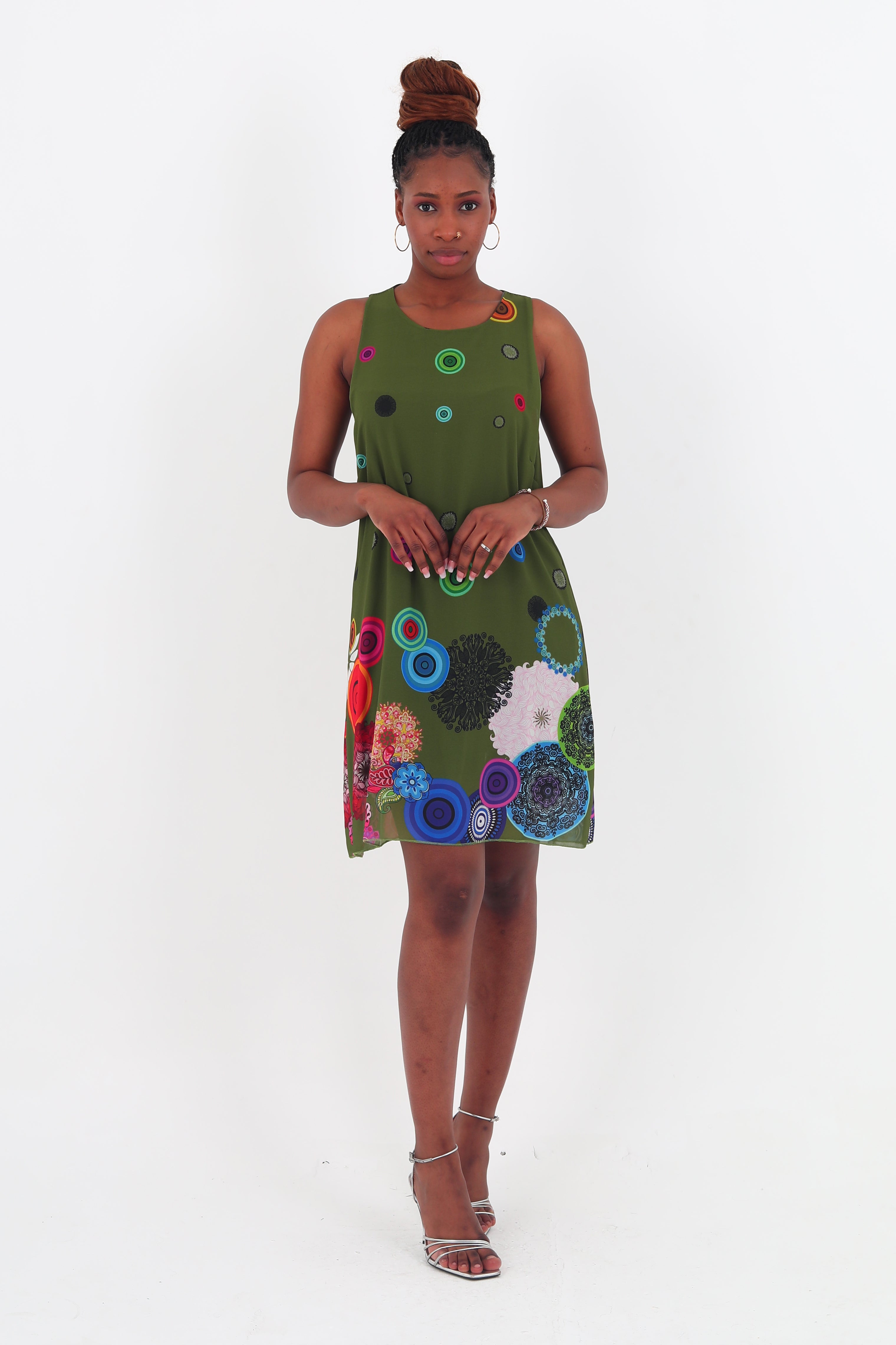 2025 Simple Cute Sleeveless Dress