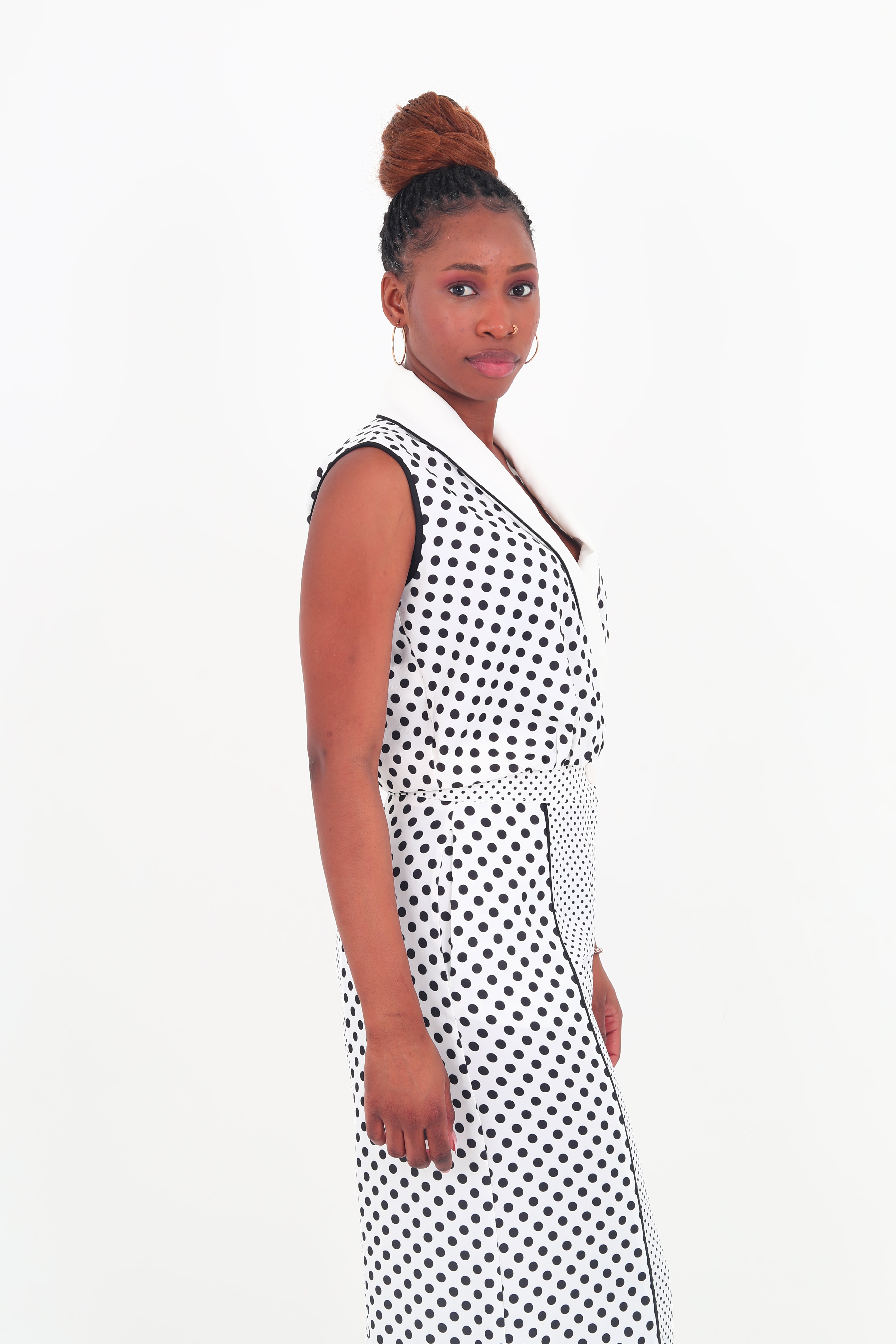 Chamie Classic Two Pieces Black/ White