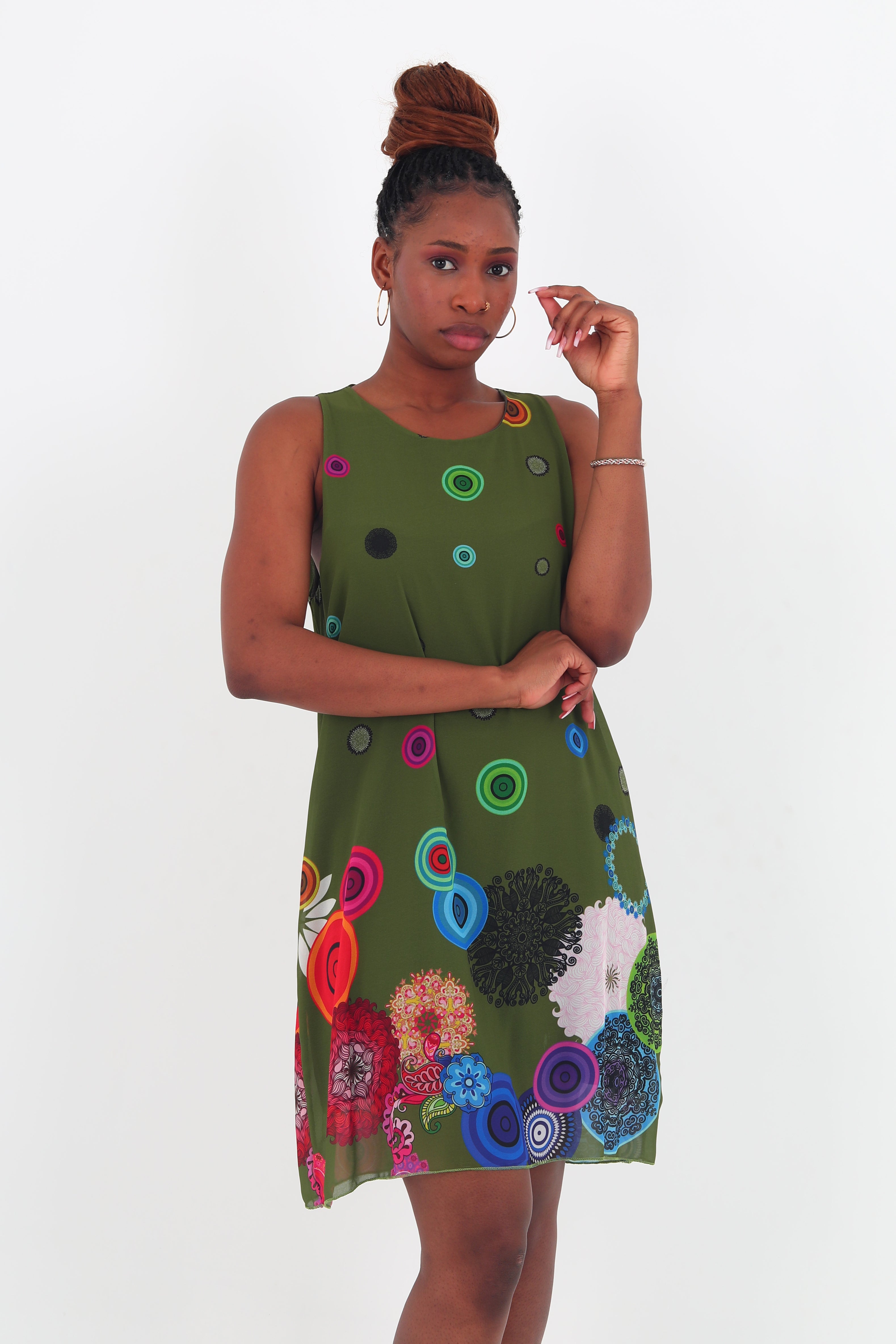 2025 Simple Cute Sleeveless Dress