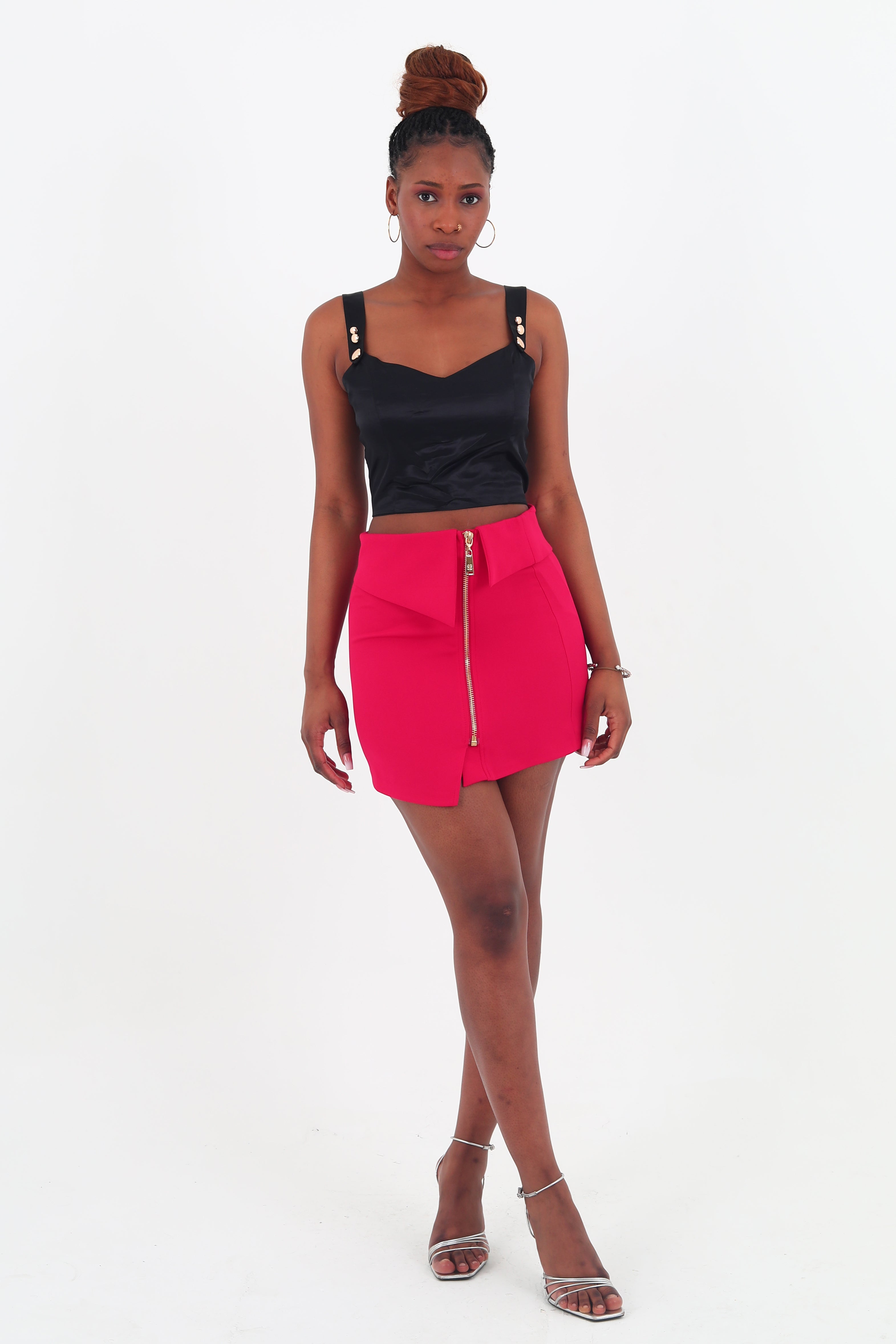 Red Sexy Short Summer Skirt For All Beautiful Ladies