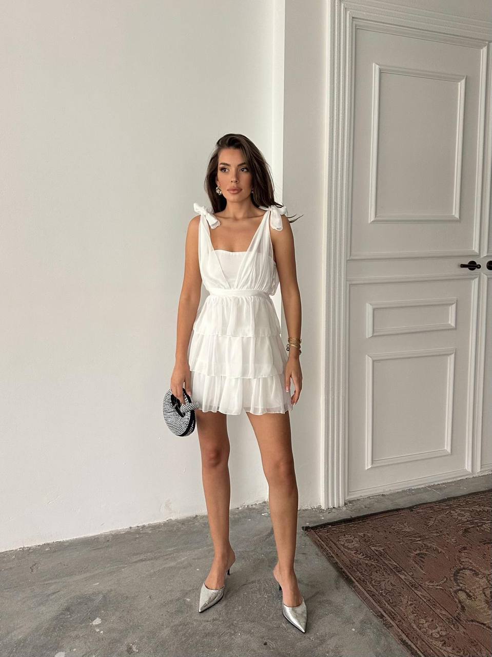 White Cute Summer Dress